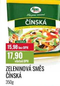 ZELENINOVÁ SMĚS ČÍNSKÁ 350g 