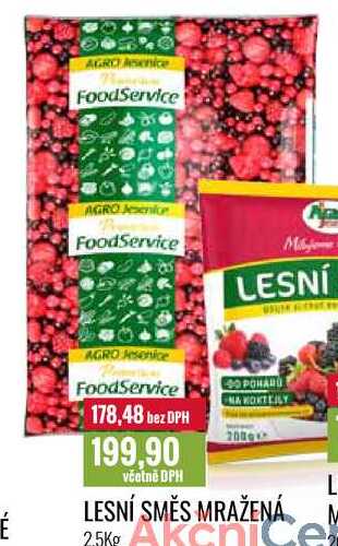 LESNÍ SMĚS MRAŽENÁ 2,5Kg