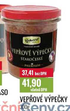 VEPŘOVÉ VÝPEČKY 300g