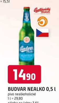 BUDVAR NEALKO 0,5l