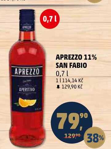 APREZZO 11% SAN FABIO, 0,7 l