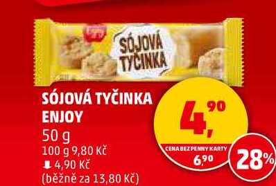 SÓJOVÁ TYČINKA ENJOY, 50 g 