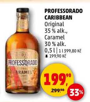 PROFESSORADO CARIBBEAN Original 35% alk., 0,5 l 