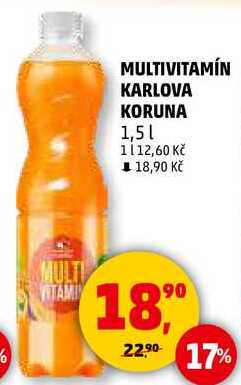 MULTIVITAMÍN KARLOVA KORUNA, 1,5 l