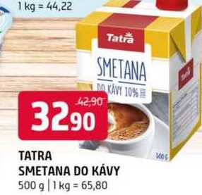 TATRA SMETANA DO KÁVY 500 g