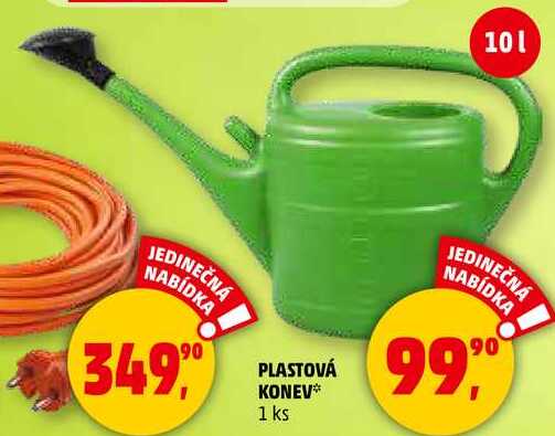 PLASTOVÁ KONEV, 1 ks  