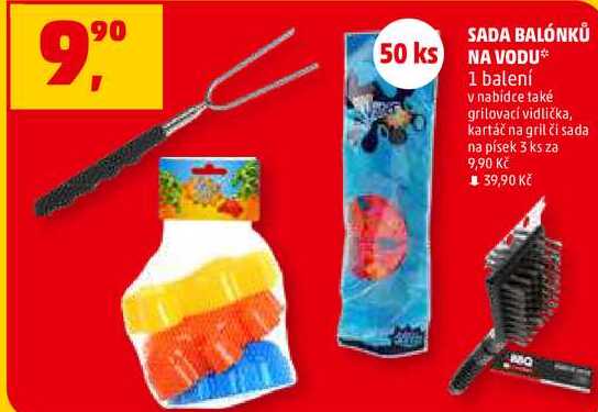 SADA BALÓNKŮ NA VODU, 1 balení  