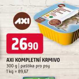 AXI KOMPLETNÍ KRMIVO 300 g paštika pro psy