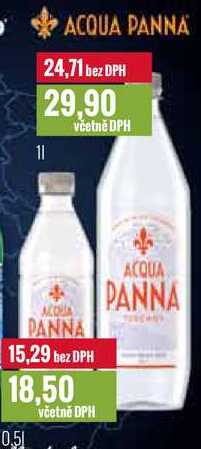 ACQUA PANNA 0,5l, 1l
