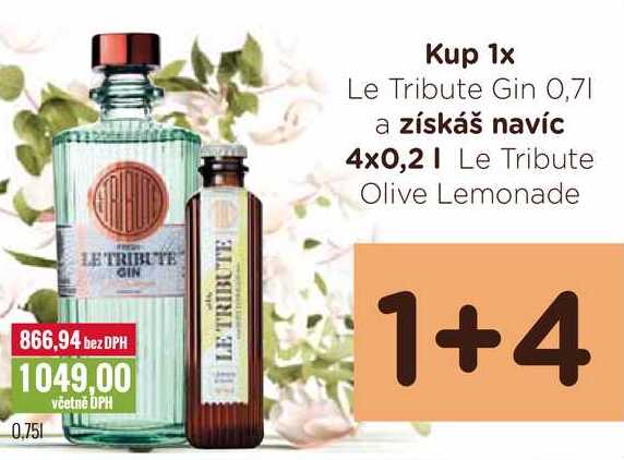 Le Tribute Gin 0,7l