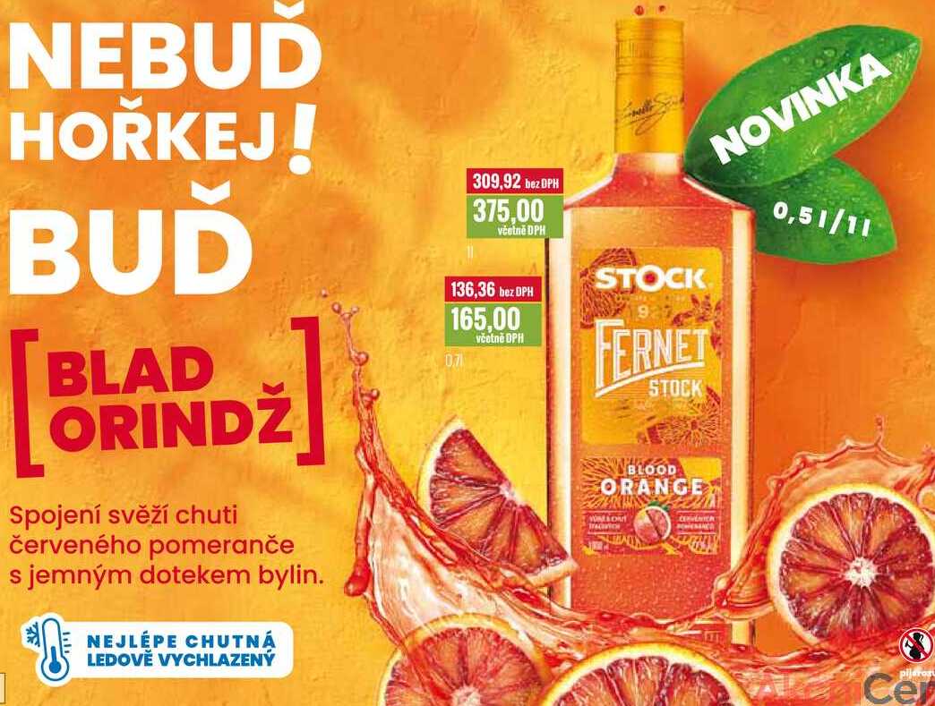 FERNET STOCK BLOOD ORANGE 0,7l, 1l