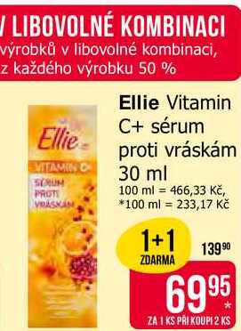 Ellie VITAMIN C + sérum proti vráskám 30 ml 