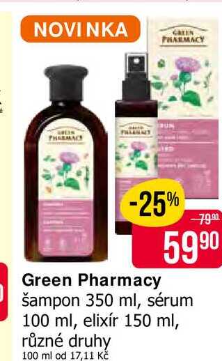 Green Pharmacy šampon 350 ml