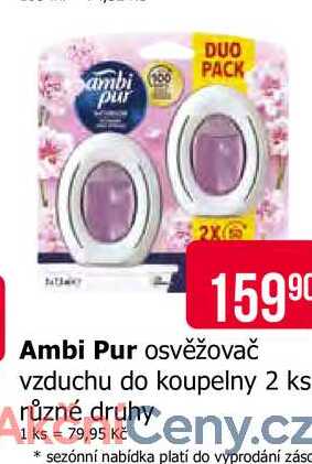 Ambi Pur osvěžovač vzduchu do koupelny 2 ks