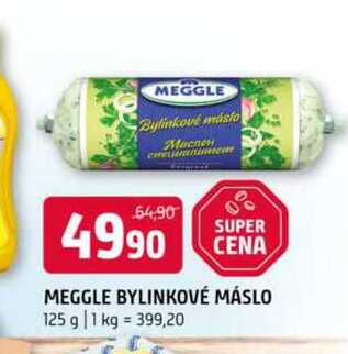 MEGGLE BYLINKOVÉ MÁSLO 125 g 
