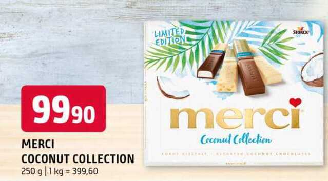 MERCI COCONUT COLLECTION 250 g
