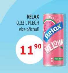 RELAX 0,33 L PLECH 