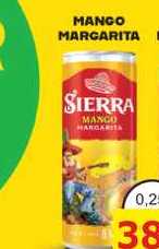 MARGARITA SIERRA MANGO 0,25L míchaný nápoj