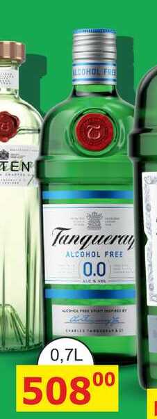 Tanqueray Alcohol Free 0,7l 