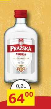PRAŽSKÁ VODKA 0,2L