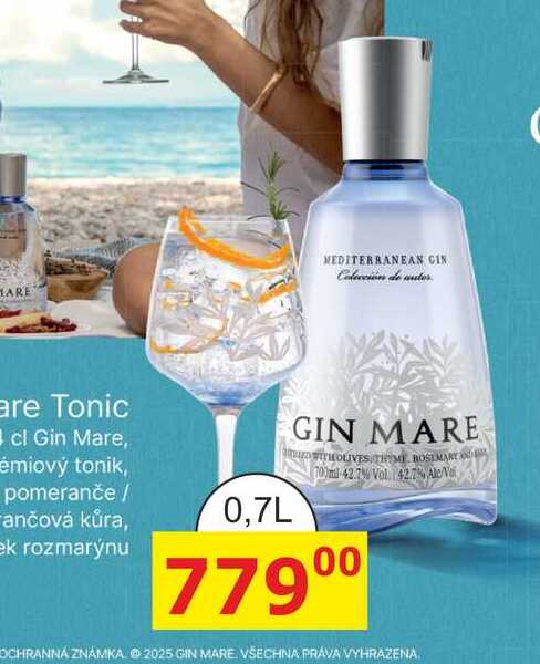 Gin Mare, 0,7l
