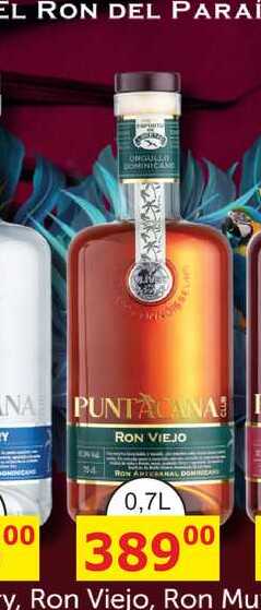Puntacana Club Ron Viejo 0,7l 37,5%