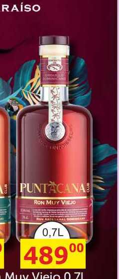 Puntacana Club Ron Muy Viejo 0,7l 37,5%
