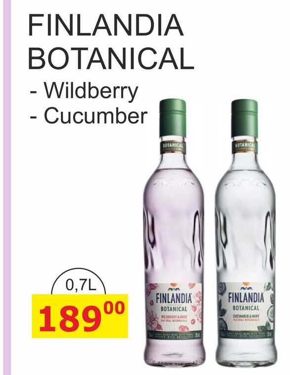 FINLANDIA BOTANICAL 0,7l