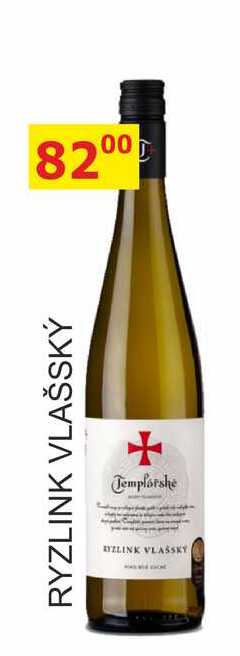 Templářské sklepy 0,75l RYZLINK VLAŠSKÝ 