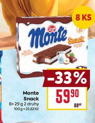 Monte Snack 8x 29 g
