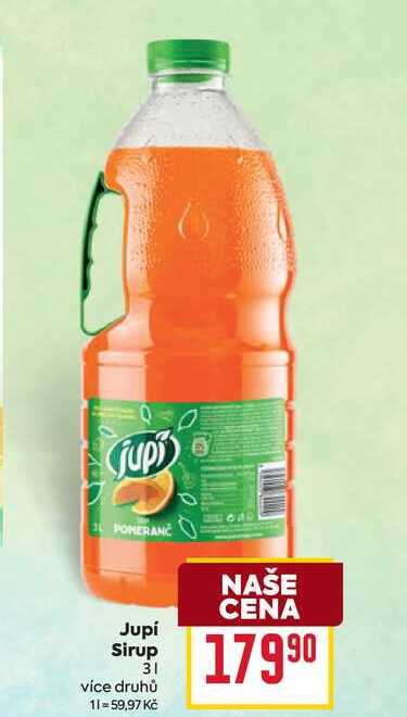 Jupí Sirup 3l