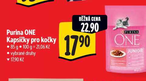 Purina ONE Kapsičky pro kočky 85 g