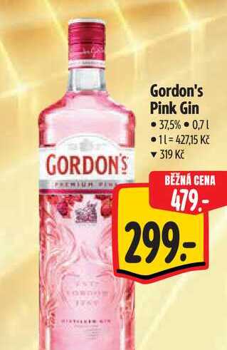  Gordon's Pink Gin 37,5% 0,71 