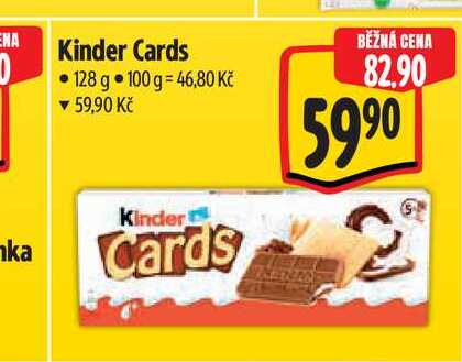  Kinder Cards 128 g 