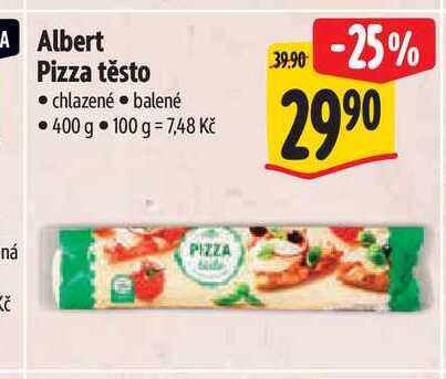  Albert Pizza těsto 400 g