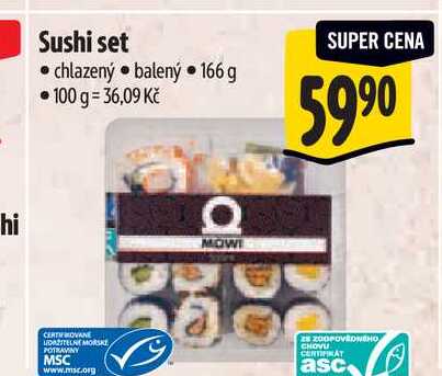 Sushi set  166 g