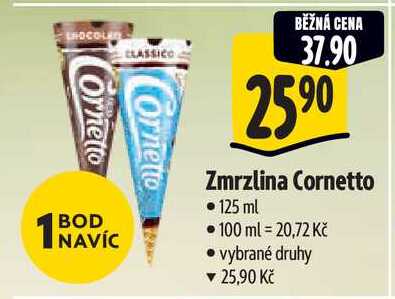   Zmrzlina Cornetto 125 ml