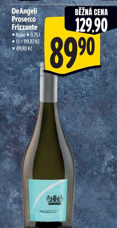 DeAngeli Prosecco Frizzante  0,75 l