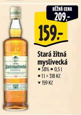  Stará žitná myslivecká 0,5 l