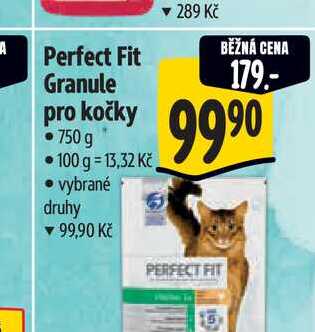  Perfect Fit Granule pro kočky  750g 