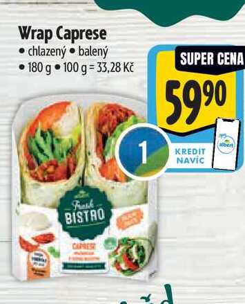 Wrap Caprese 180 g