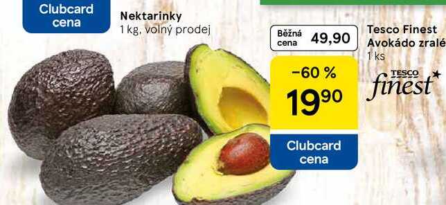 Tesco Finest Avokádo zralé, 1 ks  