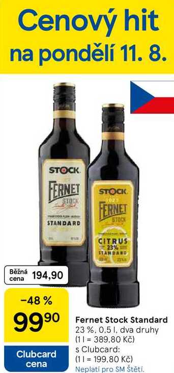 Fernet Stock Standard 23 %, 0,5 l