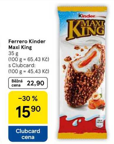 Ferrero Kinder Maxi King, 35 g 