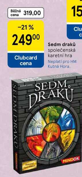 Sedm draků společenská karetní hra