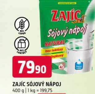 ZAJÍC SÓJOVÝ NÁPOJ 400 g