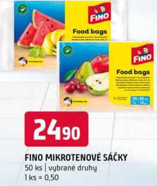 FINO MIKROTENOVÉ SÁČKY 50 ks vybrané druhy 