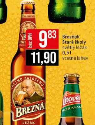 Březňák Staré školy světlý ležák 0,5l