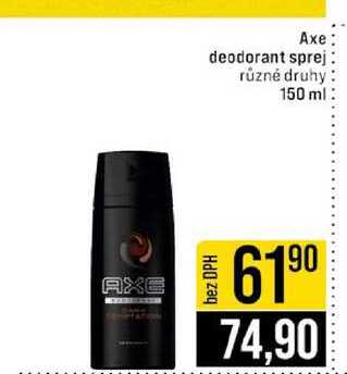 Axe deodorant sprej různé druhy 150 ml
