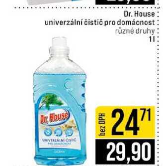 Dr. House univerzální čistič pro domácnost různé druhy 1l